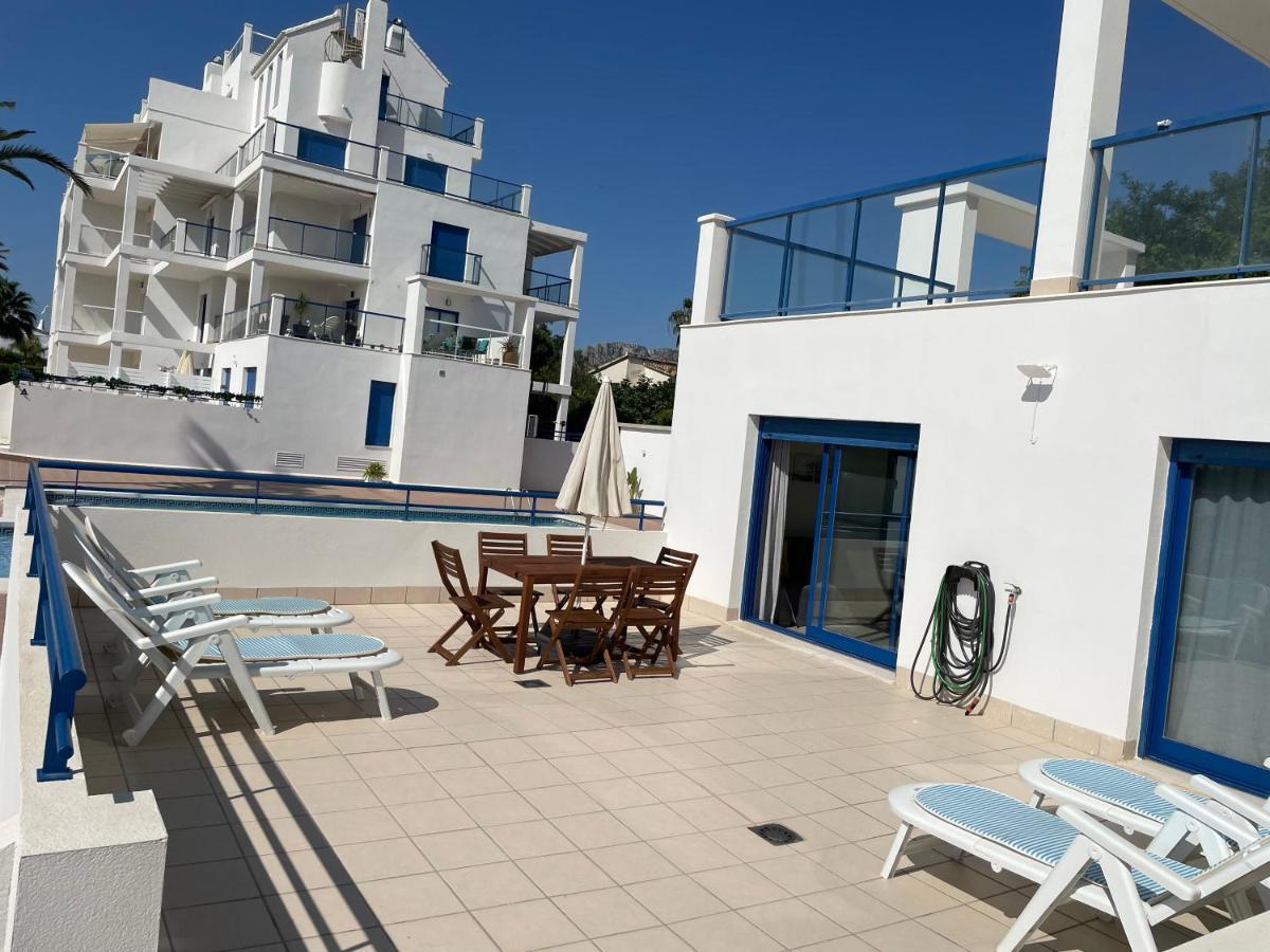 Apartamento 4 Personas, Amplias Terrazas Y 2Oo Mt De La Playa Дения Екстериор снимка