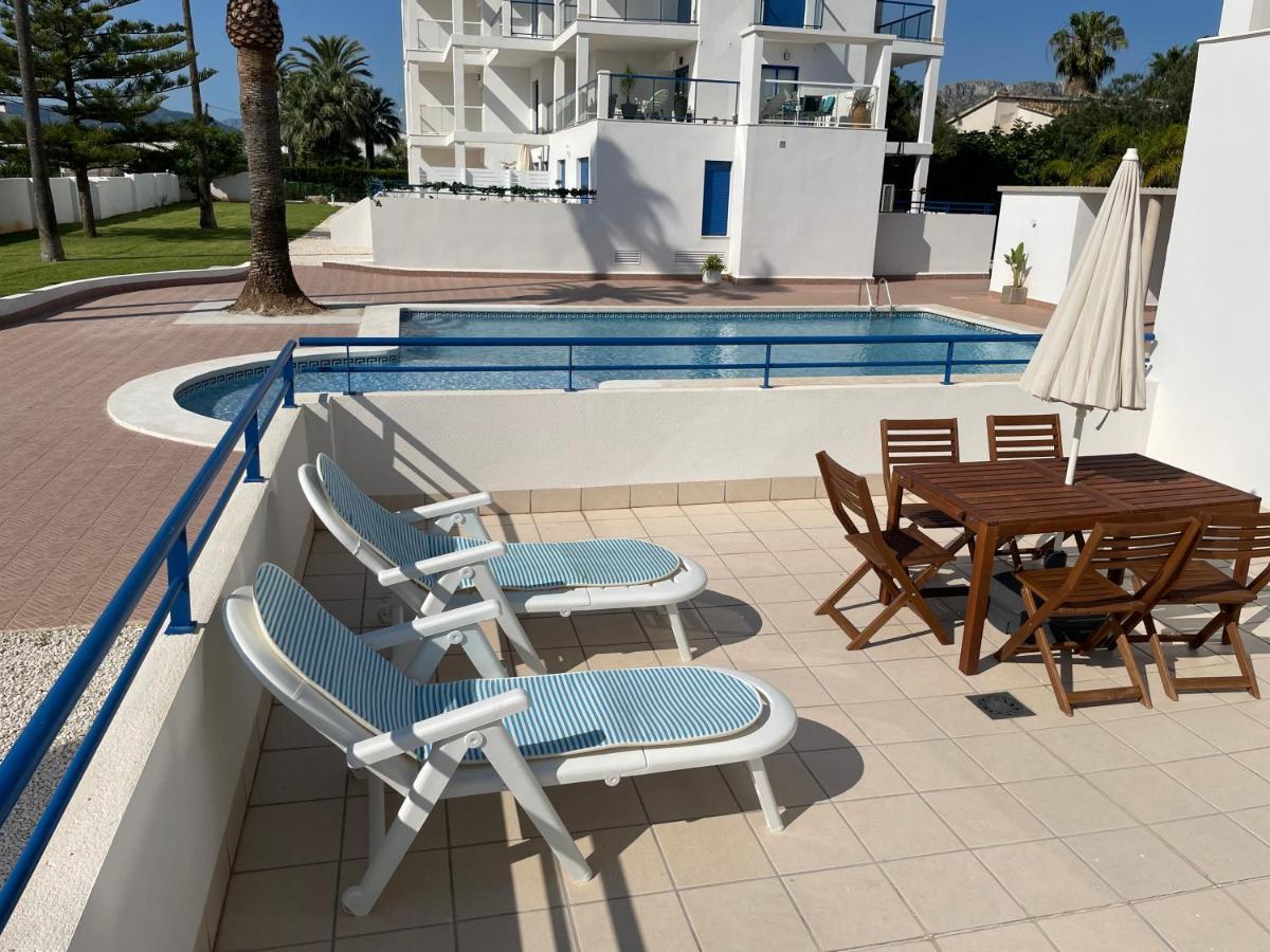 Apartamento 4 Personas, Amplias Terrazas Y 2Oo Mt De La Playa Дения Екстериор снимка
