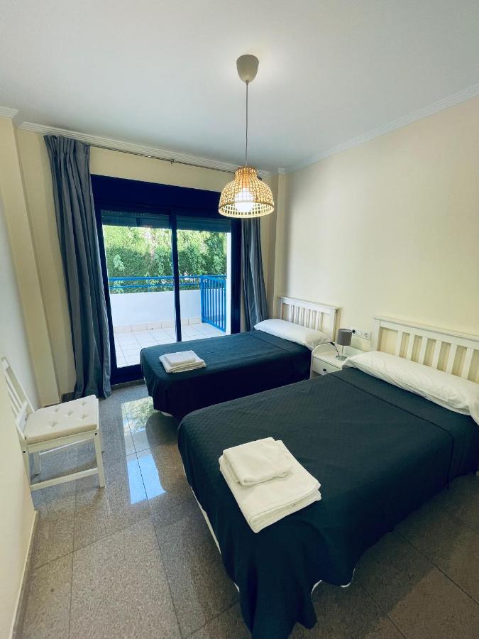 Apartamento 4 Personas, Amplias Terrazas Y 2Oo Mt De La Playa Дения Екстериор снимка